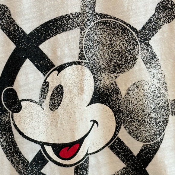 Mickey Mouse baseball style tshirt, size medium - Picture 2 of 7